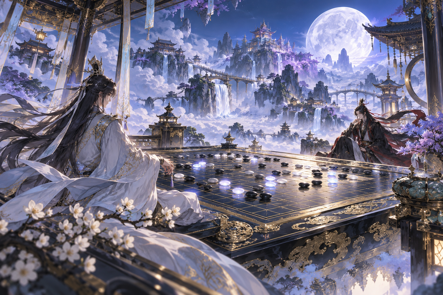 游戏场景：云上棋局